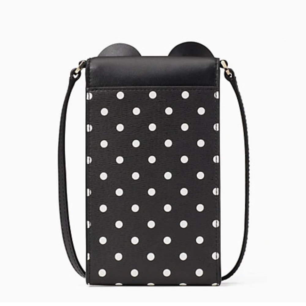 disney x kate spade new york minnie mouse north south flap phone crossbody - Picture 4 of 16